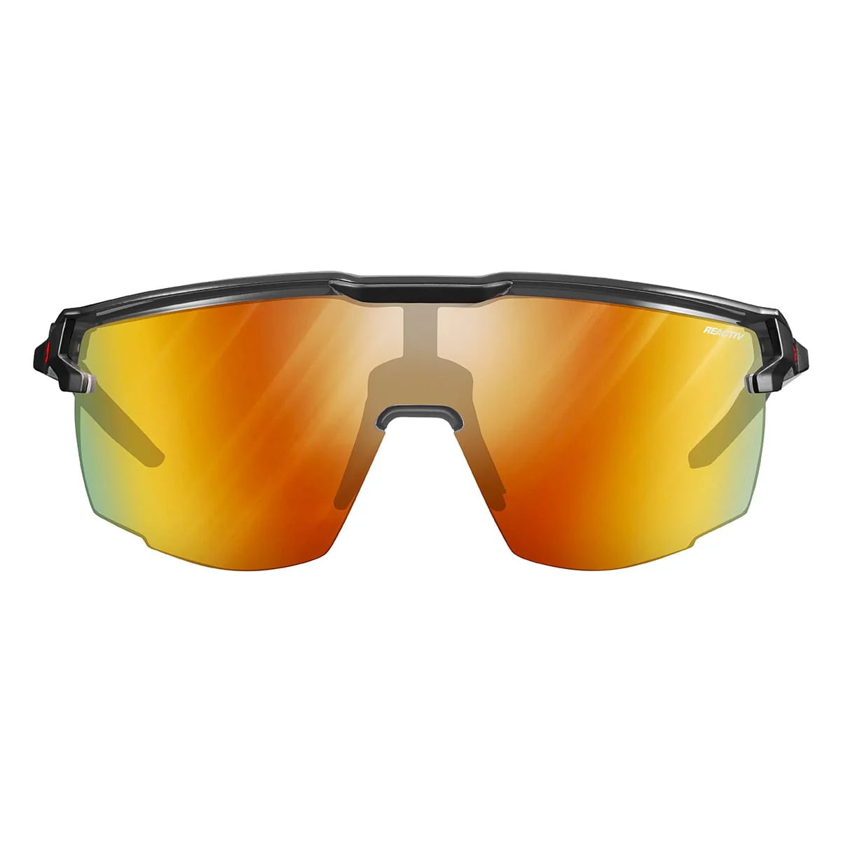 JULBO ULTIMATE Brille Schwarz/Rot Reactiv Light Amplifer Photochromic - Image 2