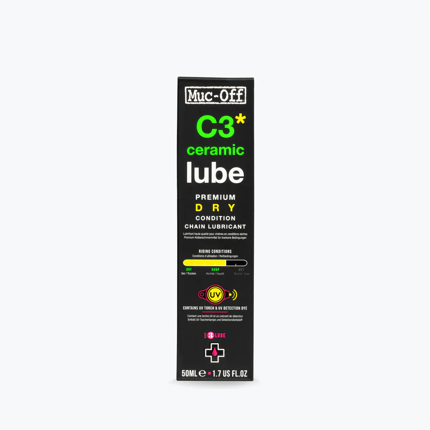 Keramisches Trockenschmiermittel für Ketten MUC-OFF C3 DRY CERAMIC LUBE (50 ml)
