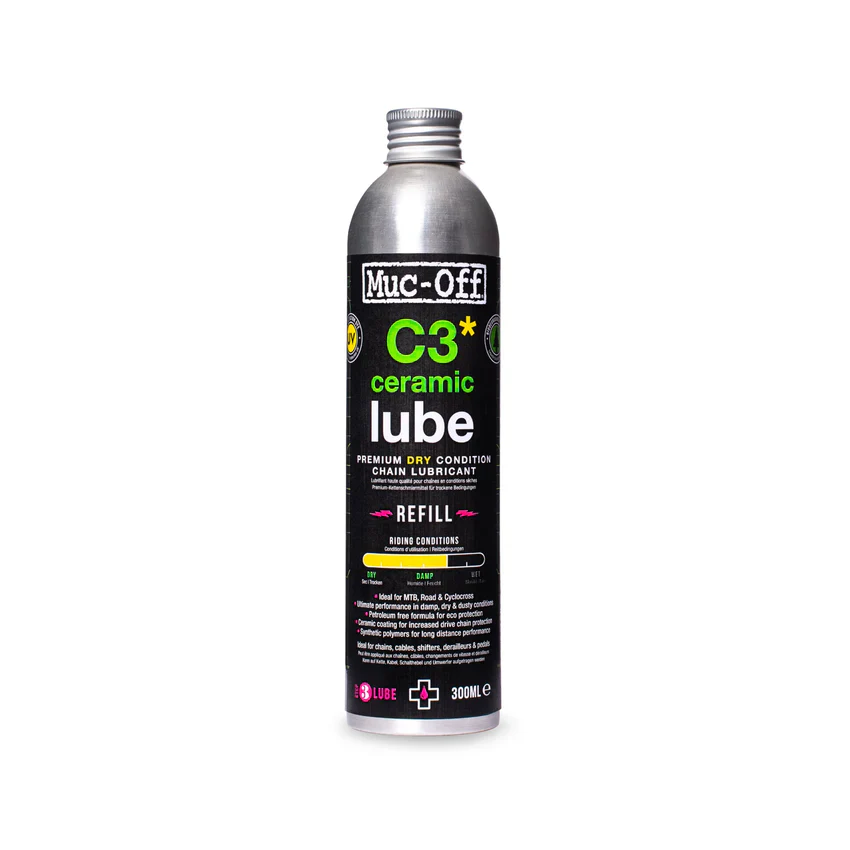 Keramisches Trockenschmiermittel für Ketten MUC-OFF C3 DRY CERAMIC LUBE (300 ml)