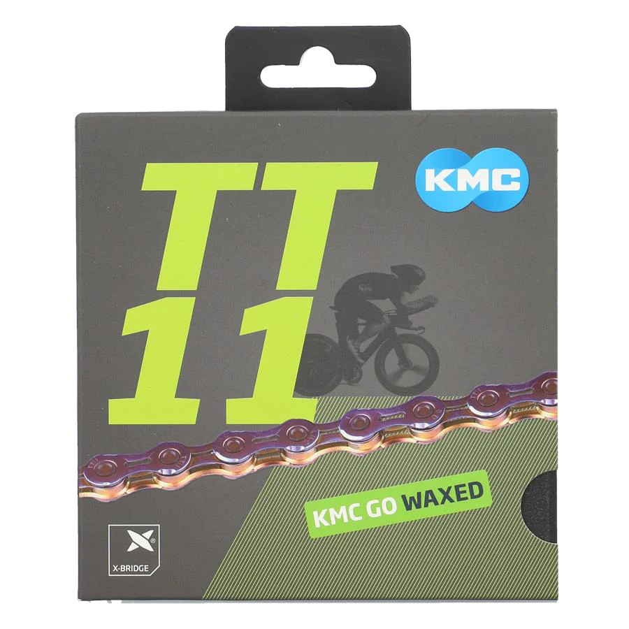 Kette 11V KMC TT11 Waxed Chrome Gewachst - Image 2