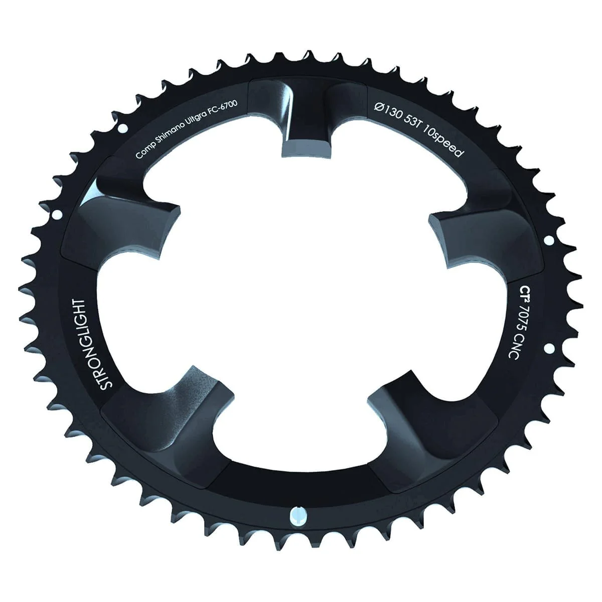Tablett Außen 10-fach STRONGLIGHT CT² Shimano Ultegra 6700 130mm