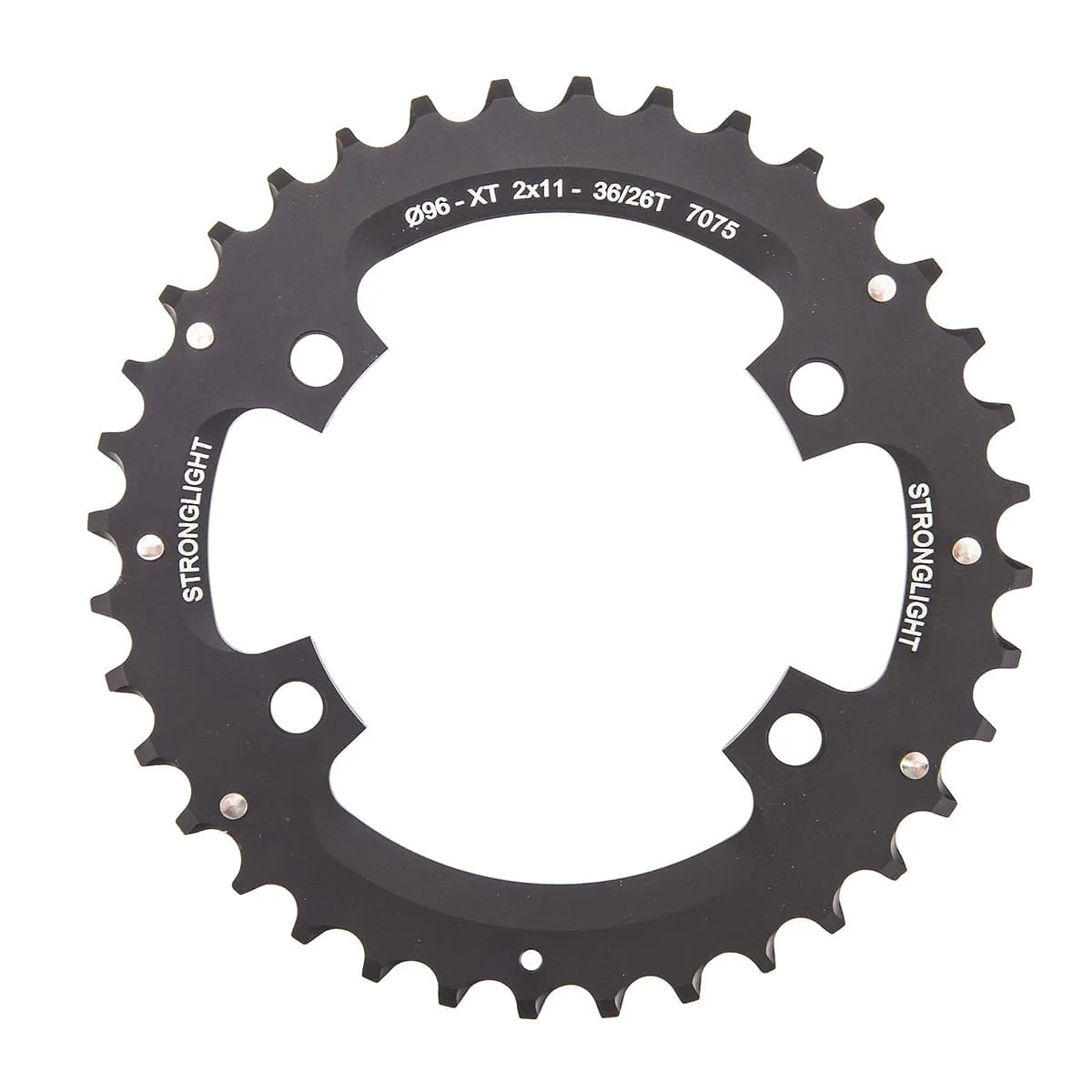 STRONGLIGHT Outdoor-Kettenblatt Shimano XT M8000/SLX M7000 11-fach 4 Löcher 96mm