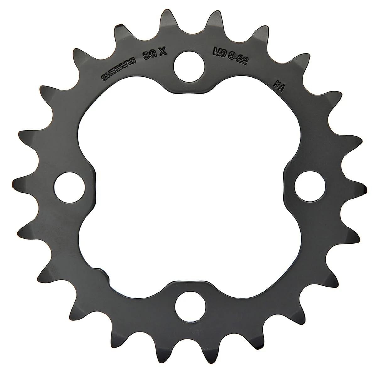 Kettenblatt Innen SHIMANO DEORE M590 9-fach 4 Löcher 64mm Schwarz