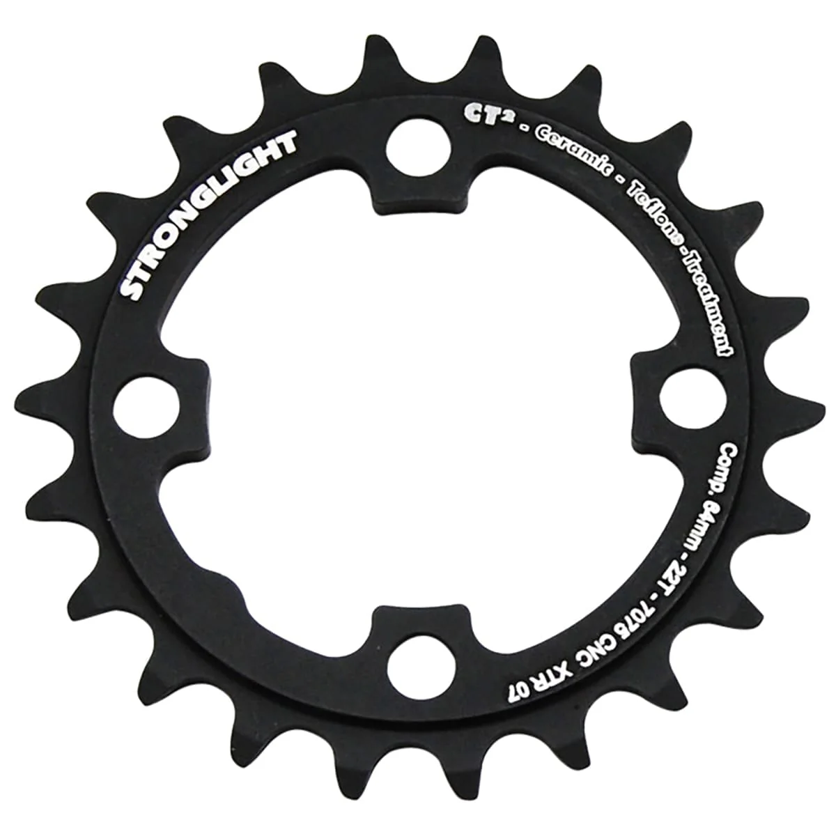 Kettenblatt Innen STRONGLIGHT CT² SHIMANO XTR M970 9-fach 4 Löcher 64mm
