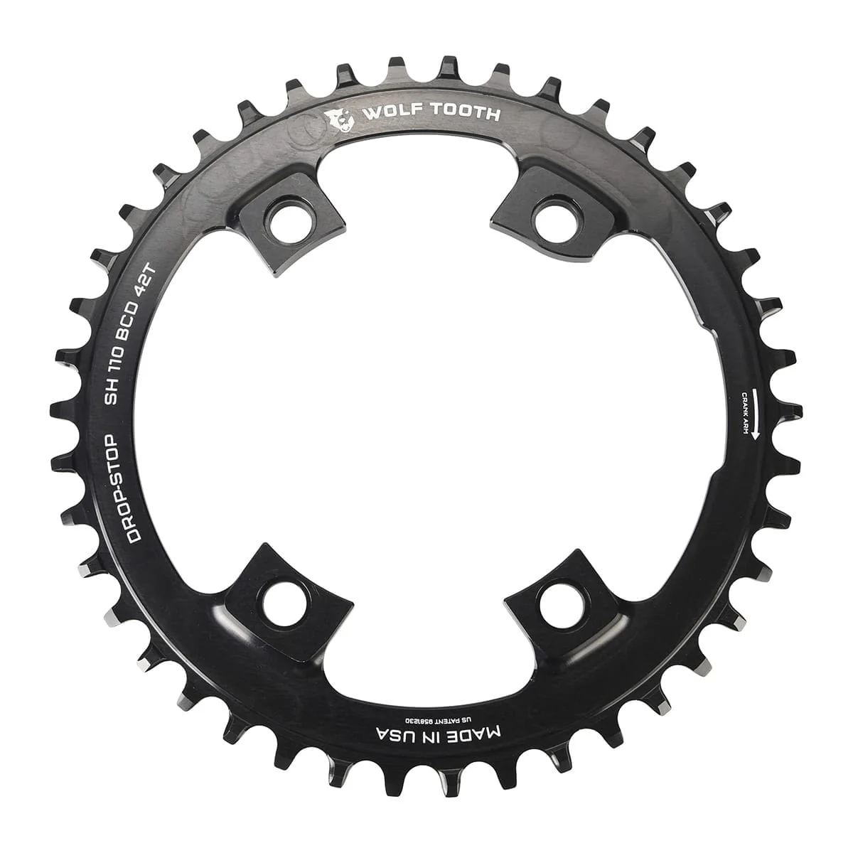 Mono-Tablett 11-fach WOLF TOOTH Shimano Dura-Ace R9100/Ultegra R8000/105 R7000 110mm - Image 3