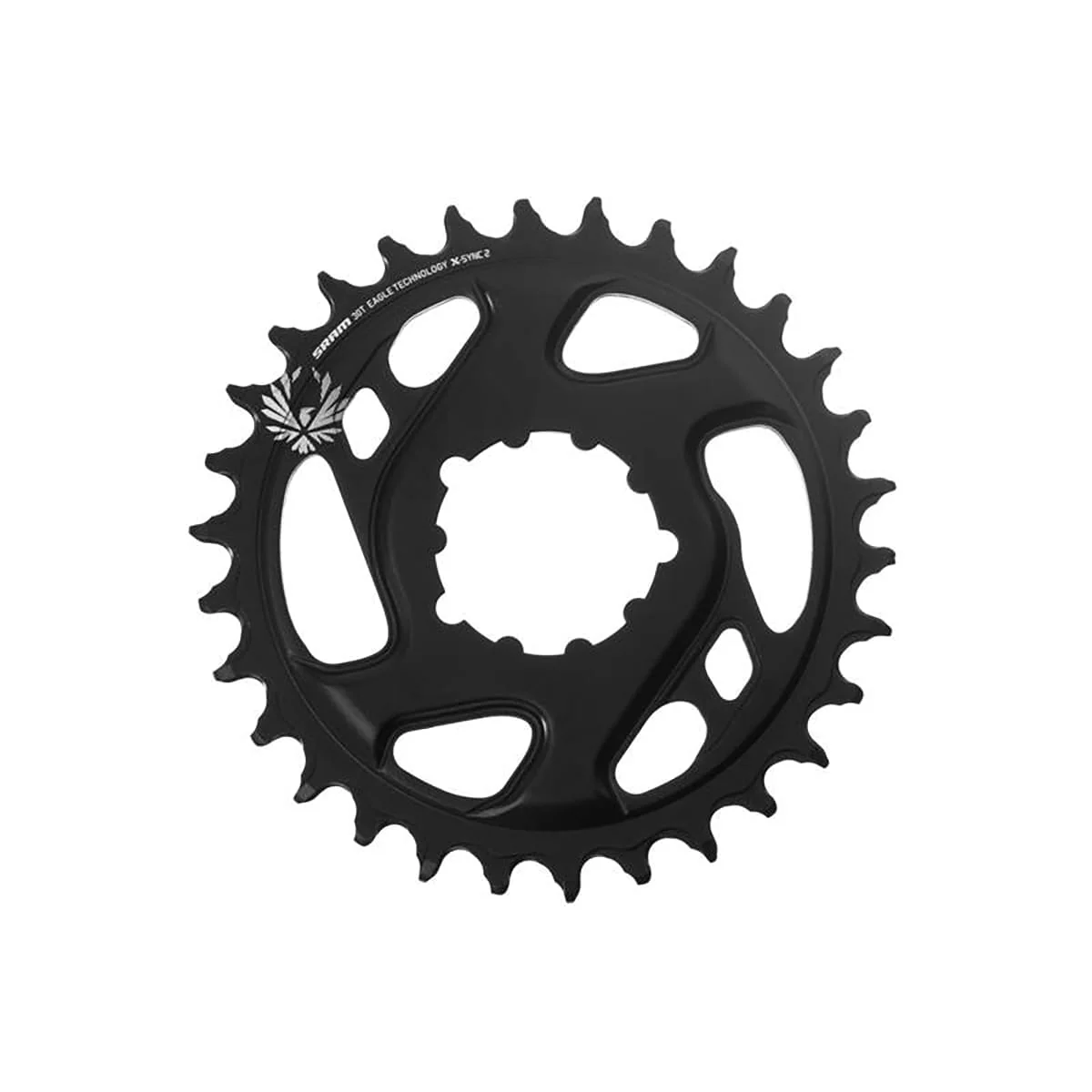 Kettenblatt Mono SRAM EAGLE X-SYNC 2 BOOST 11/12-fach Direct Mount Offset 3mm Alu Schwarz
