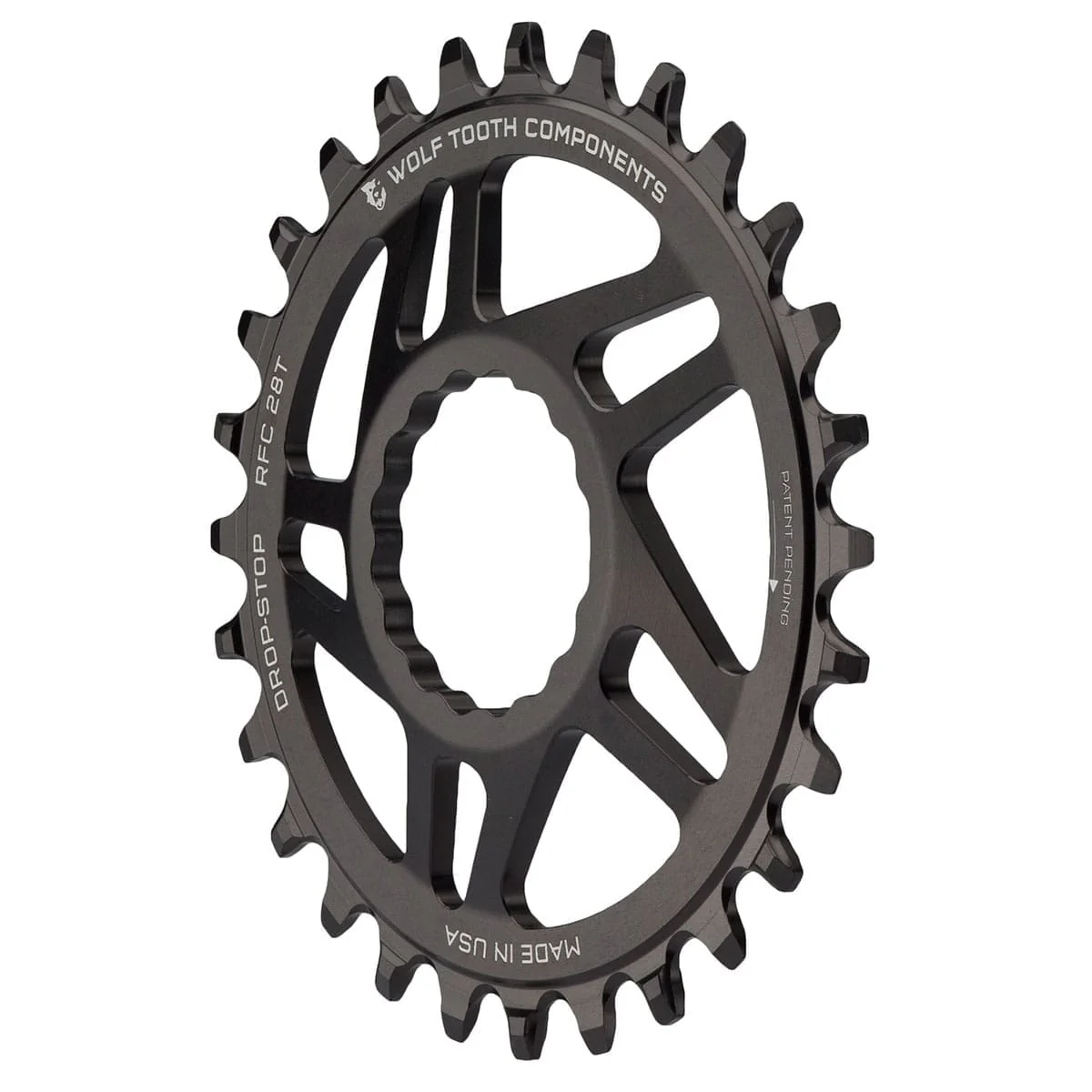 Kettenblatt Mono WOLF TOOTH BOOST 9/10/11/12V Raceface CINCH Direct Mount Offset 3mm Schwarz - Image 2