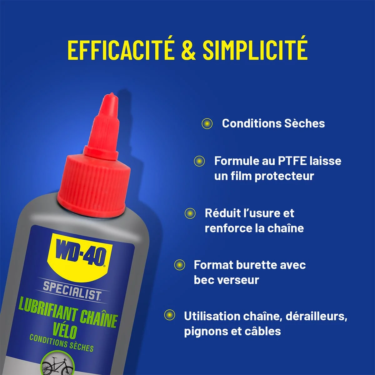 Kettenschmiermittel WD-40 SPECIALIST Trockene Bedingungen (100 ml) - Image 4