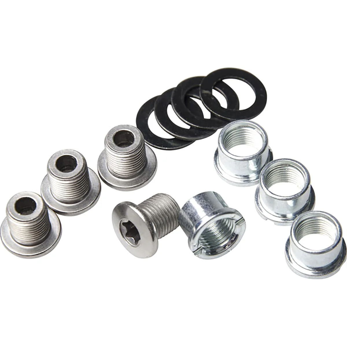 Kit 4 Schrauben und Schornsteine M8x8.5 mm für SHIMANO ZEE FC-M640 Pedalboard