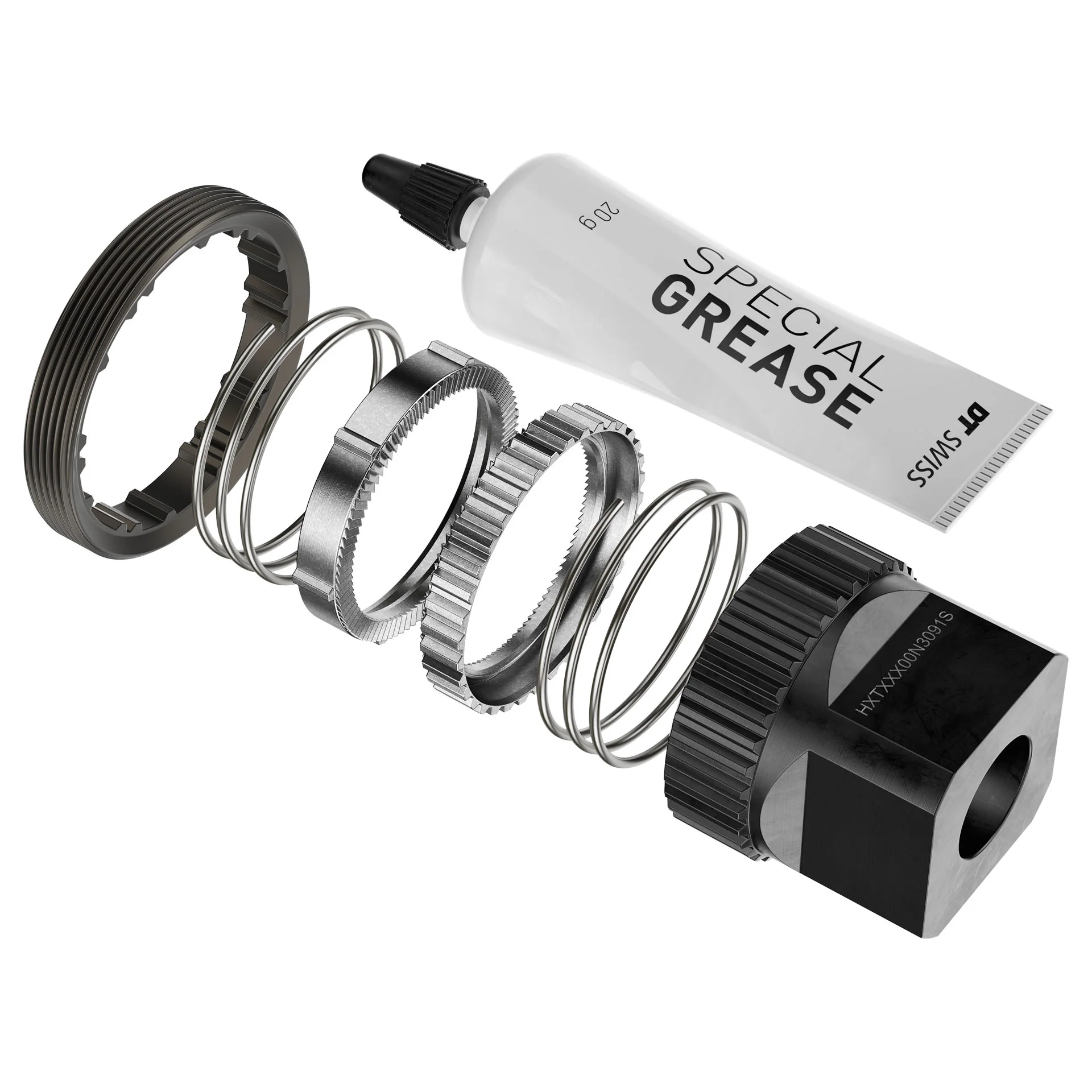 Kit Upgrade RATCHET DT SWISS DEG90T DF 0/10/20° Anti Pedal Kickback mit Werkzeug