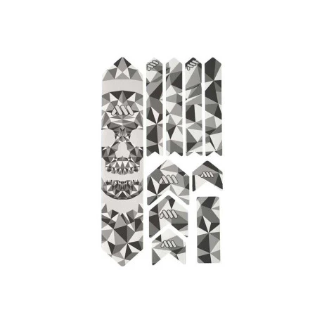 Klebeschutz für Rahmen ALL MOUNTAIN STYLE EXTRA Fractal Skull