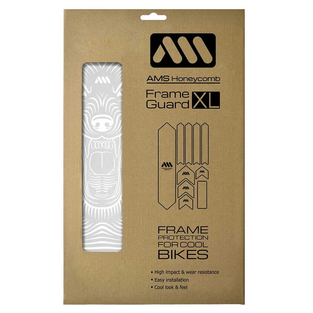 Klebeschutz für Rahmen ALL MOUNTAIN STYLE EXTRA Wolf Weiß - Image 3