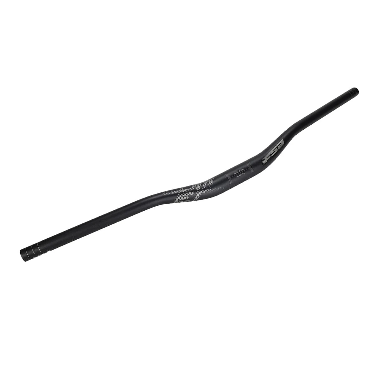 Kleiderbügel FSA COMET Aluminium Rise 25mm 35/800mm Schwarz