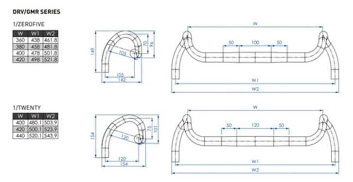 Kleiderbügel Gravel PROFILE DESIGN DRV/GMR Drop 105 - Image 10