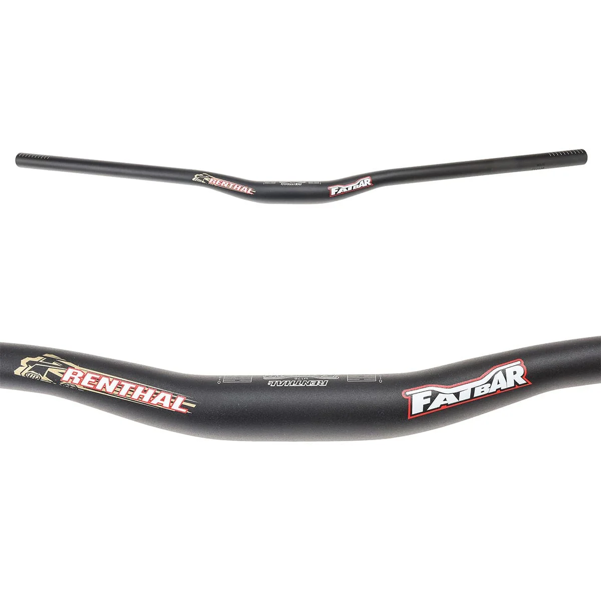 Kleiderbügel RENTHAL FATBAR DH Rise 20mm 800mm Schwarz - Image 2