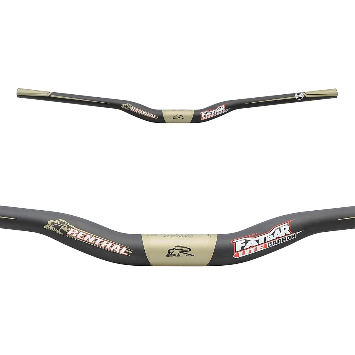Kleiderbügel RENTHAL FATBAR LITE Carbon Rise 30mm 760mm Schwarz - Image 2
