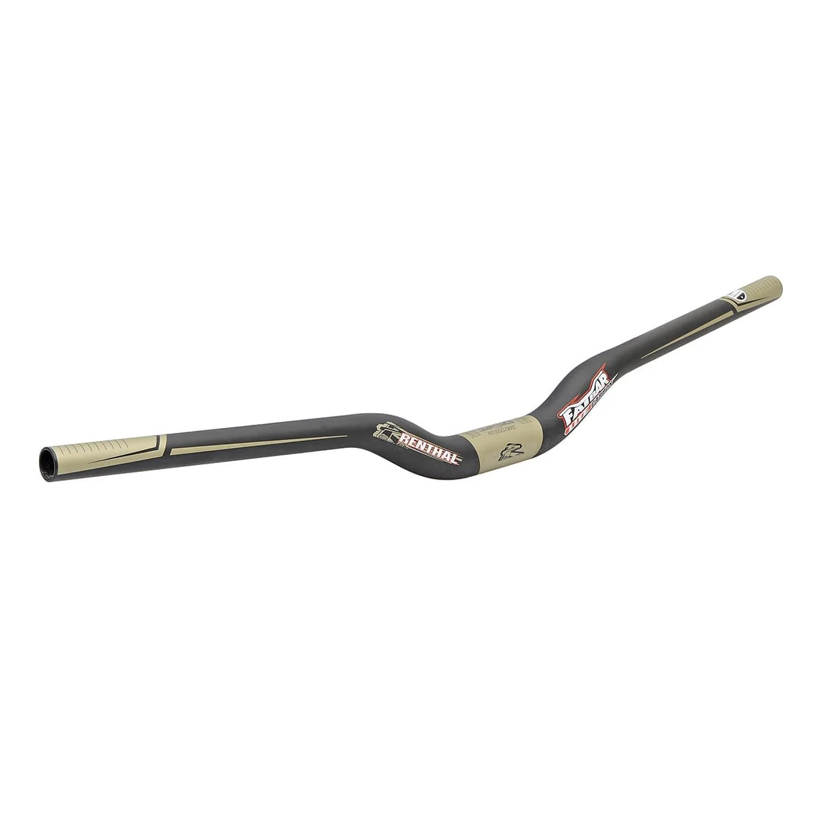 Kleiderbügel RENTHAL FATBAR LITE Carbon Rise 40mm 760mm Schwarz