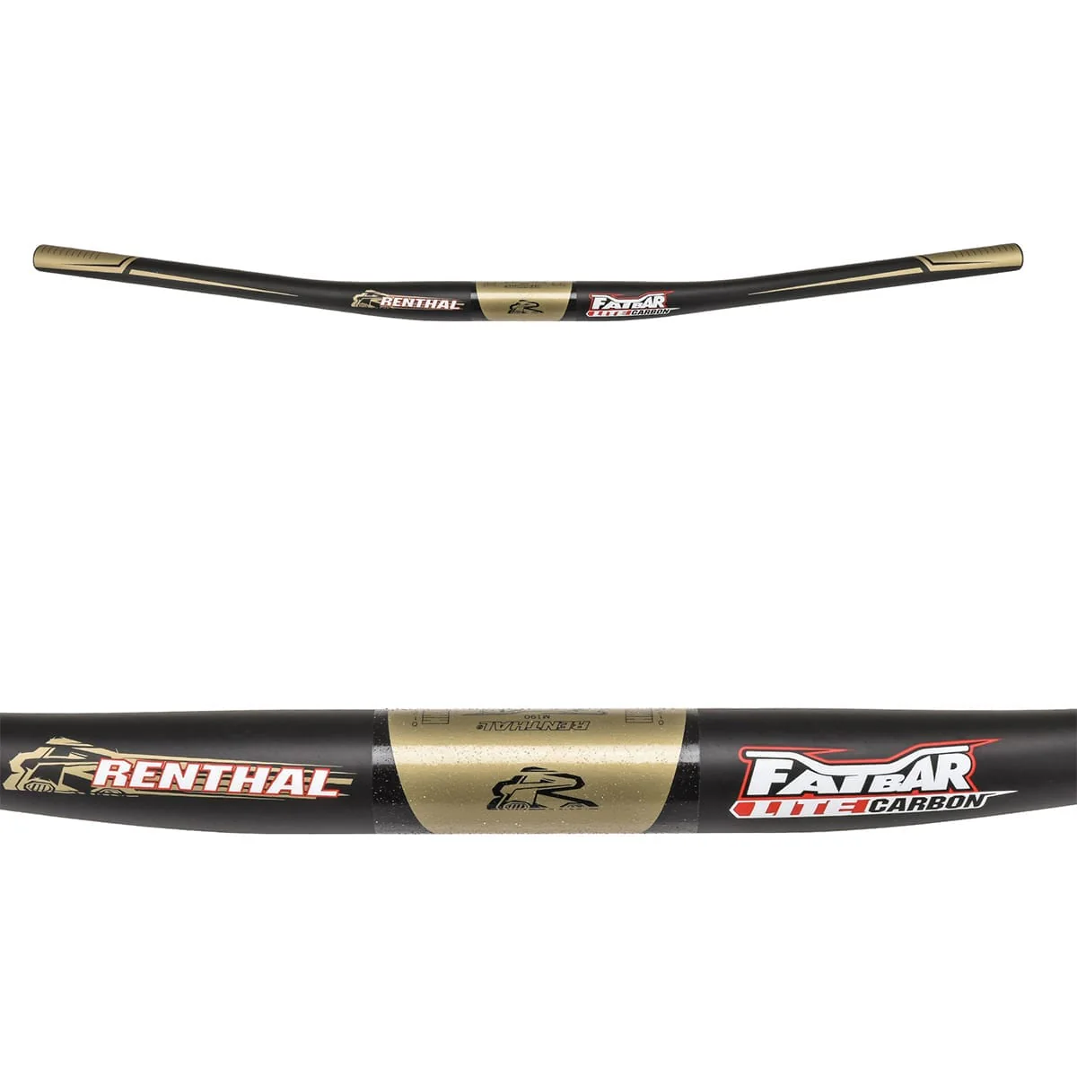 Kleiderbügel RENTHAL FATBAR LITE Carbon Rise Plat 780mm Schwarz - Image 2