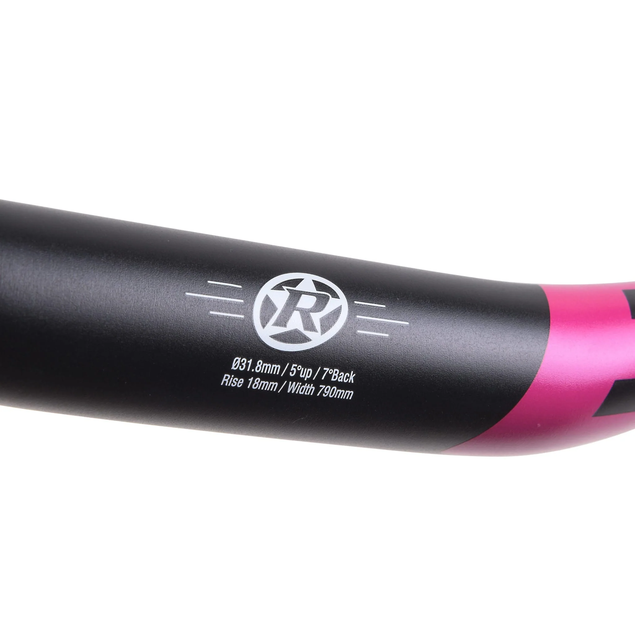 Kleiderbügel REVERSE COMPONENTS BASE Rise 18mm 790mm Schwarz/Pink - Image 3