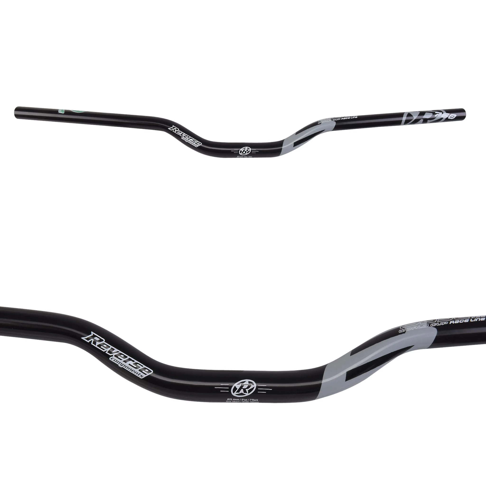 Kleiderbügel REVERSE COMPONENTS BASE Rise 38mm 760mm Schwarz