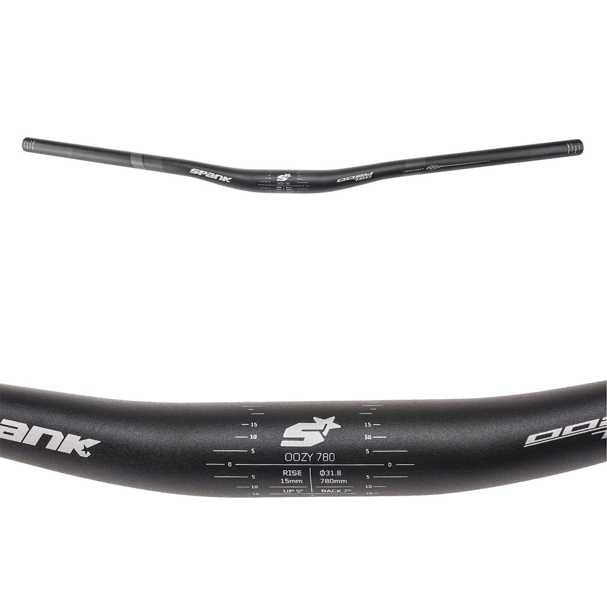 Kleiderbügel SPANK OOZY TRAIL 780 VIBROCORE Rise 15mm 780mm Schwarz - Image 2