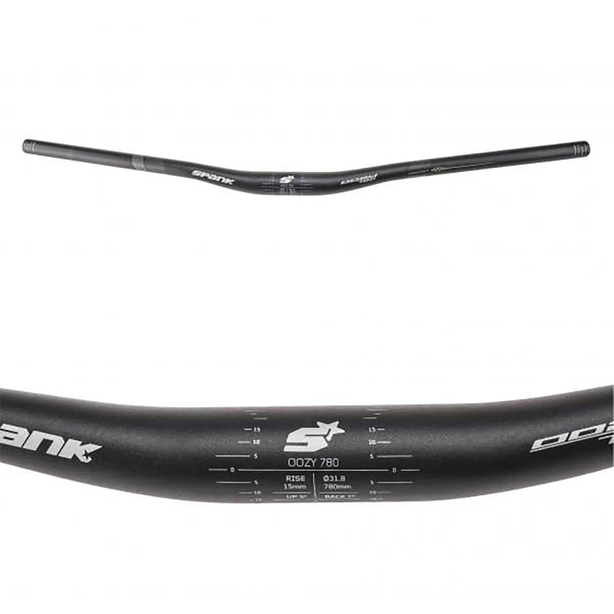 Kleiderbügel SPANK OOZY TRAIL 780 VIBROCORE Rise 15mm 780mm Schwarz - Image 2