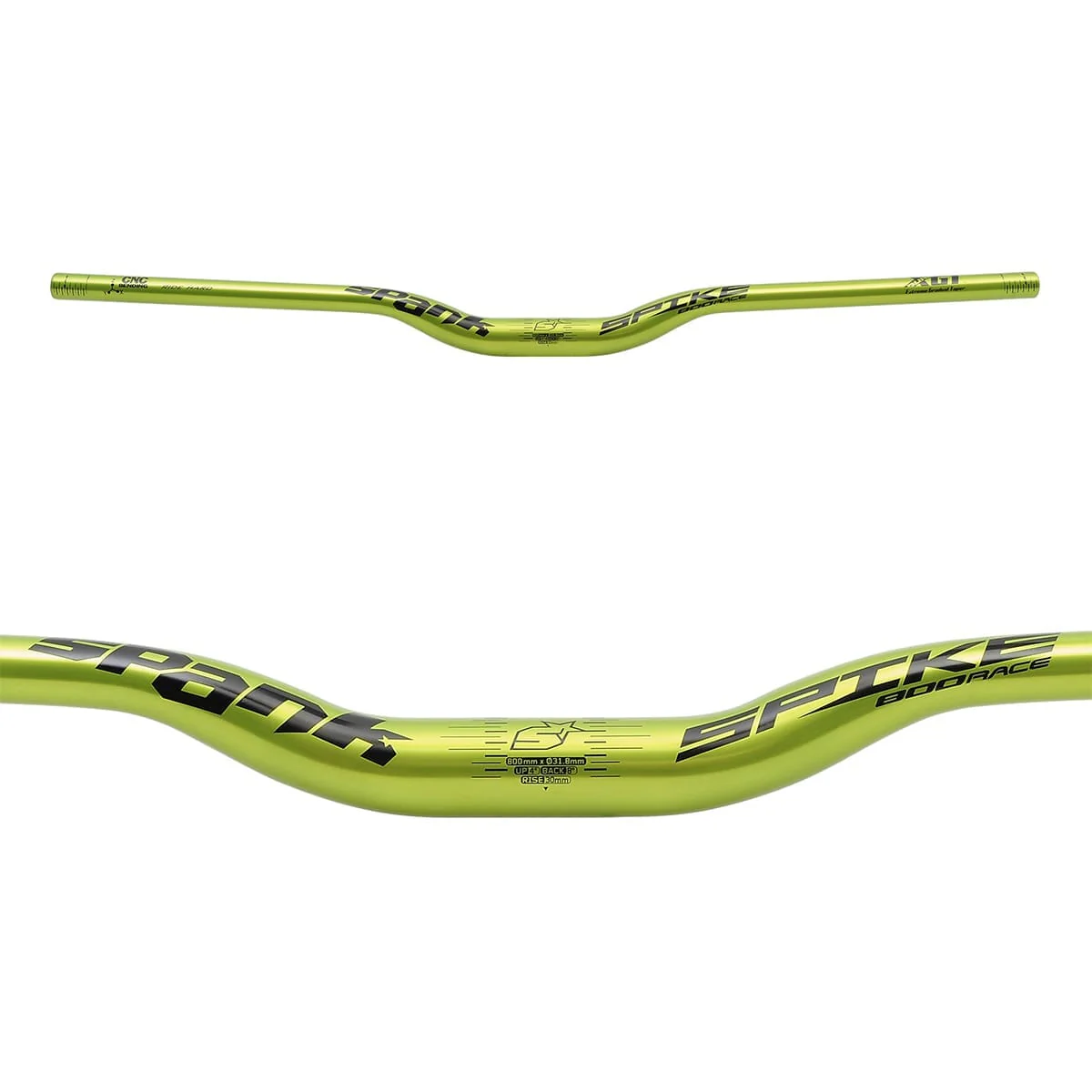 Kleiderbügel SPANK SPIKE 800 RACE Rise 30mm 800mm Grün