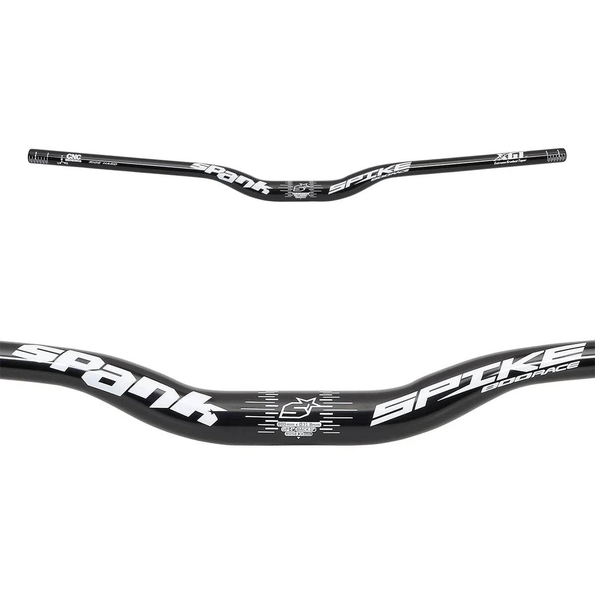 Kleiderbügel SPANK SPIKE 800 RACE Rise 30mm 800mm Schwarz