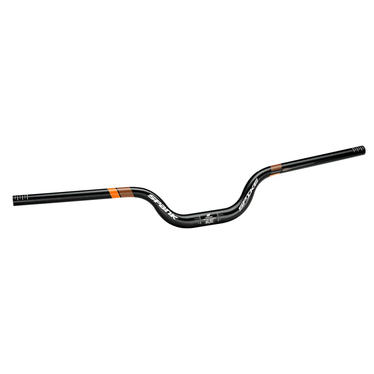 Kleiderbügel SPANK SPIKE 800 RACE VIBROCORE Rise 75mm 31.8/800mm Schwarz / Orange