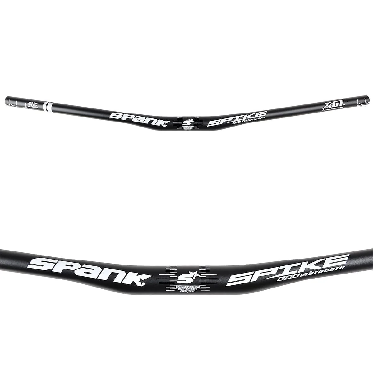 Kleiderbügel SPANK SPIKE 800 VIBROCORE Rise 15mm 800mm Schwarz