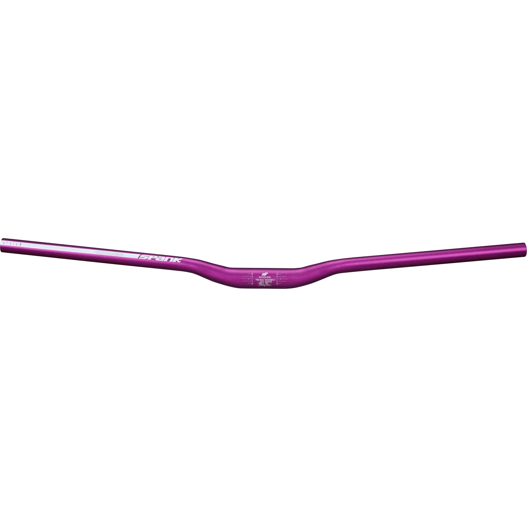 Kleiderbügel SPANK SPOON 800 Rise 20mm 800mm Violett