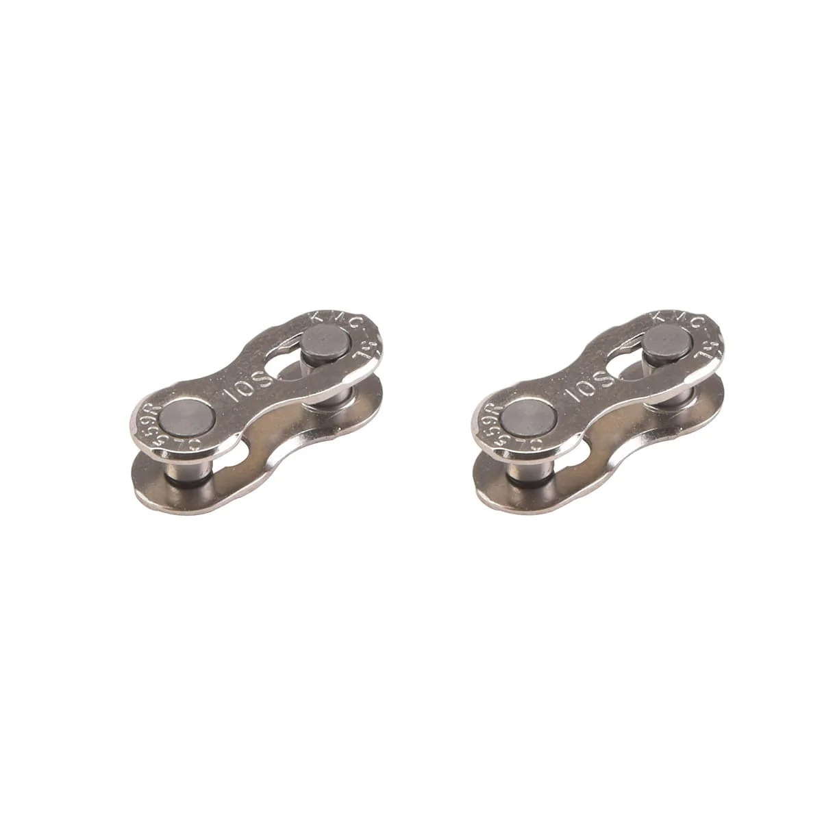 KMC 10V Schnellspanner Silber (x2)