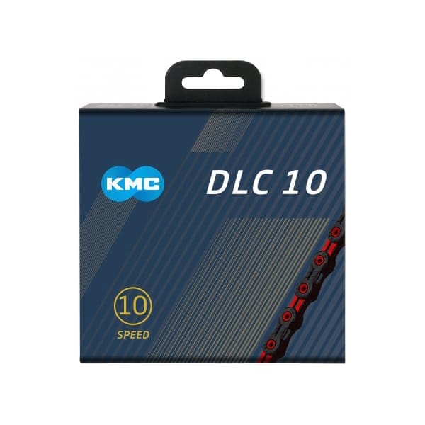 KMC DLC10 10V Kette Schwarz/Rot - Image 2