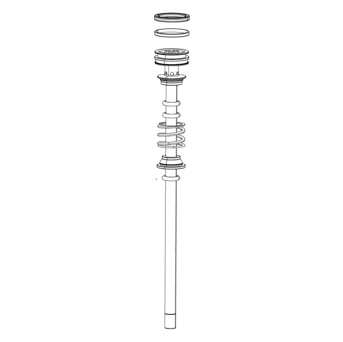 Debonair Kolbenkit für ROCKSHOX SID 35mm D1+ (2024+) 120mm 29" Gabel