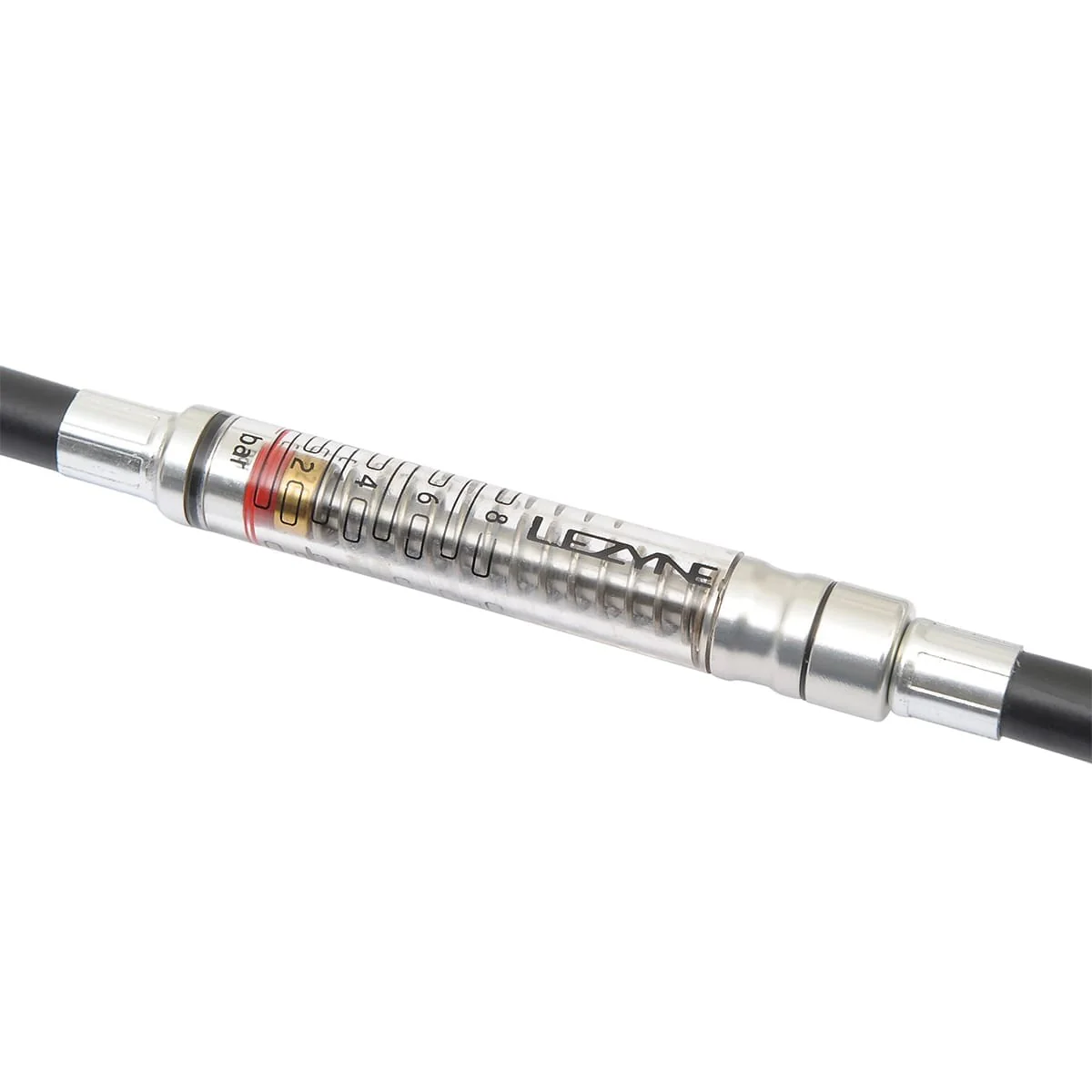 Kompakte Fußpumpe LEZYNE MICRO FLOOR DRIVE HPG Schwarz - Image 4
