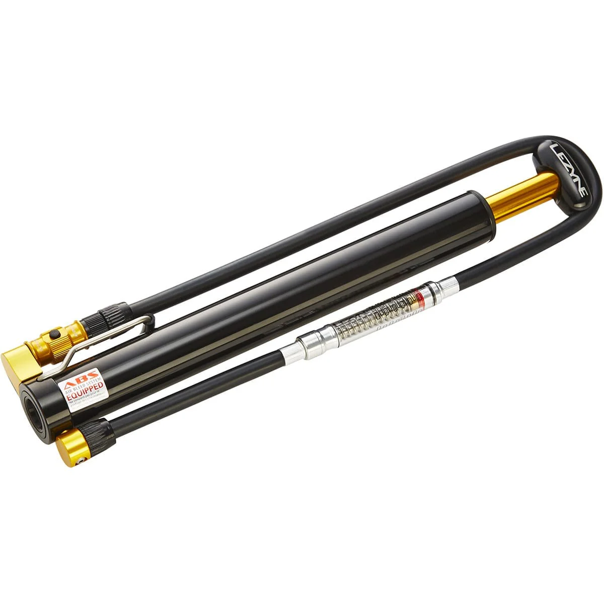 Kompakte Fußpumpe LEZYNE MICRO FLOOR DRIVE HVG Schwarz - Image 2