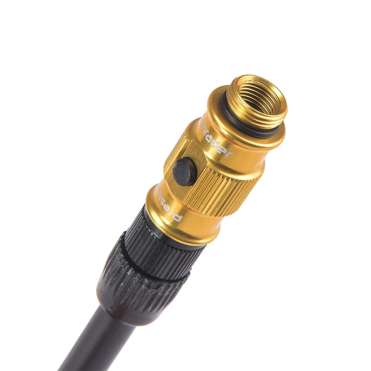 Kompakte Fußpumpe LEZYNE MICRO FLOOR DRIVE HVG Schwarz - Image 3