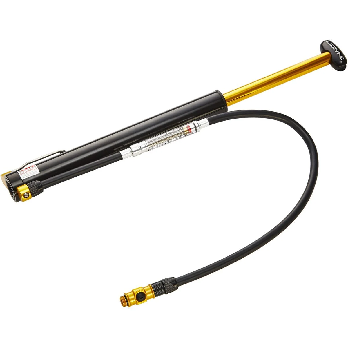 Kompakte Fußpumpe LEZYNE MICRO FLOOR DRIVE HVG Schwarz - Image 5