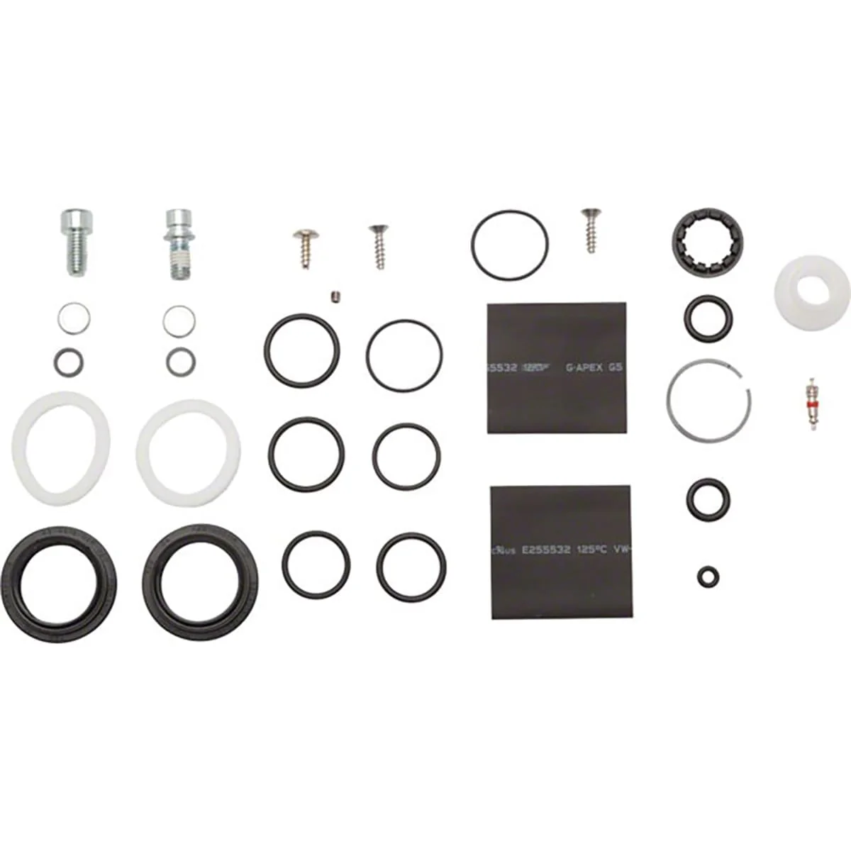 Kompletter Dichtungssatz für ROCKSHOX XC30 A1-A3/30 Silver A1 Coil und Solo Air Gabeln #11.4015.539.020