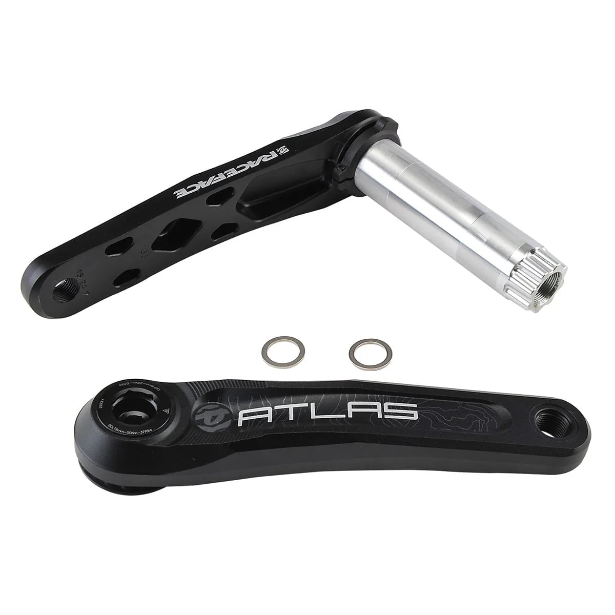 Kurbeln RACE FACE ATLAS CINCH Gehäuse 68/73 mm Schwarz