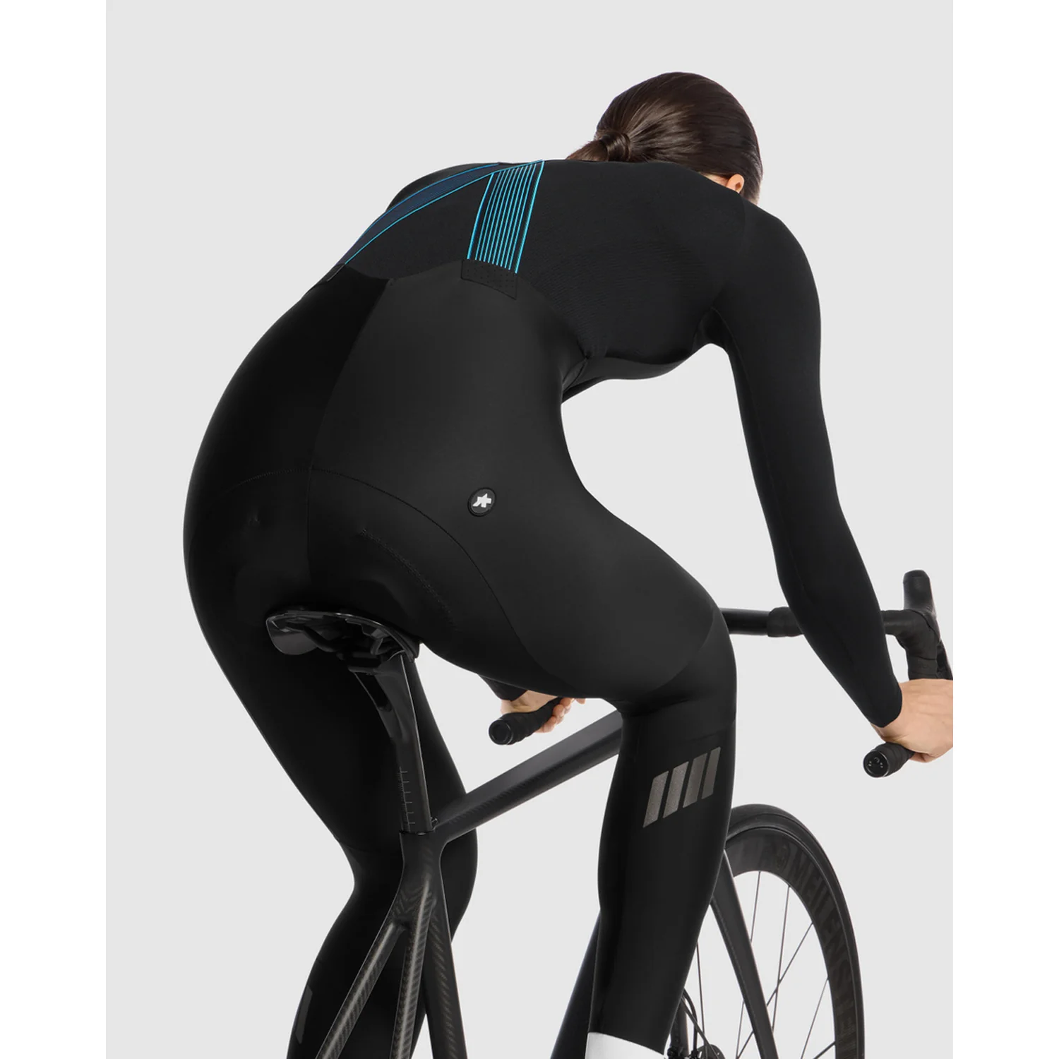 ASSOS DYORA R HABU WINTER S11 Damen Lange Trägerhose Schwarz - Image 8