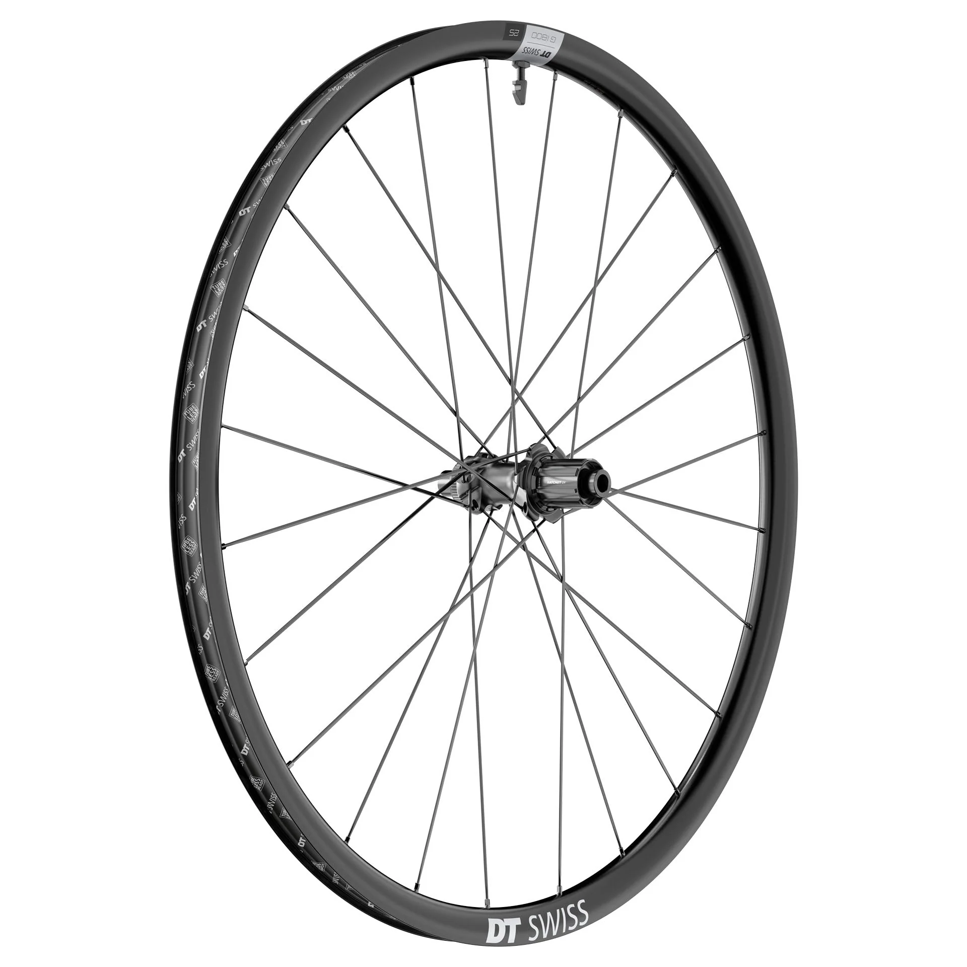 Laufradsatz DT SWISS G 1800 SPLINE 25 Tubeless Ready (Center Lock) Dynamo - Image 2