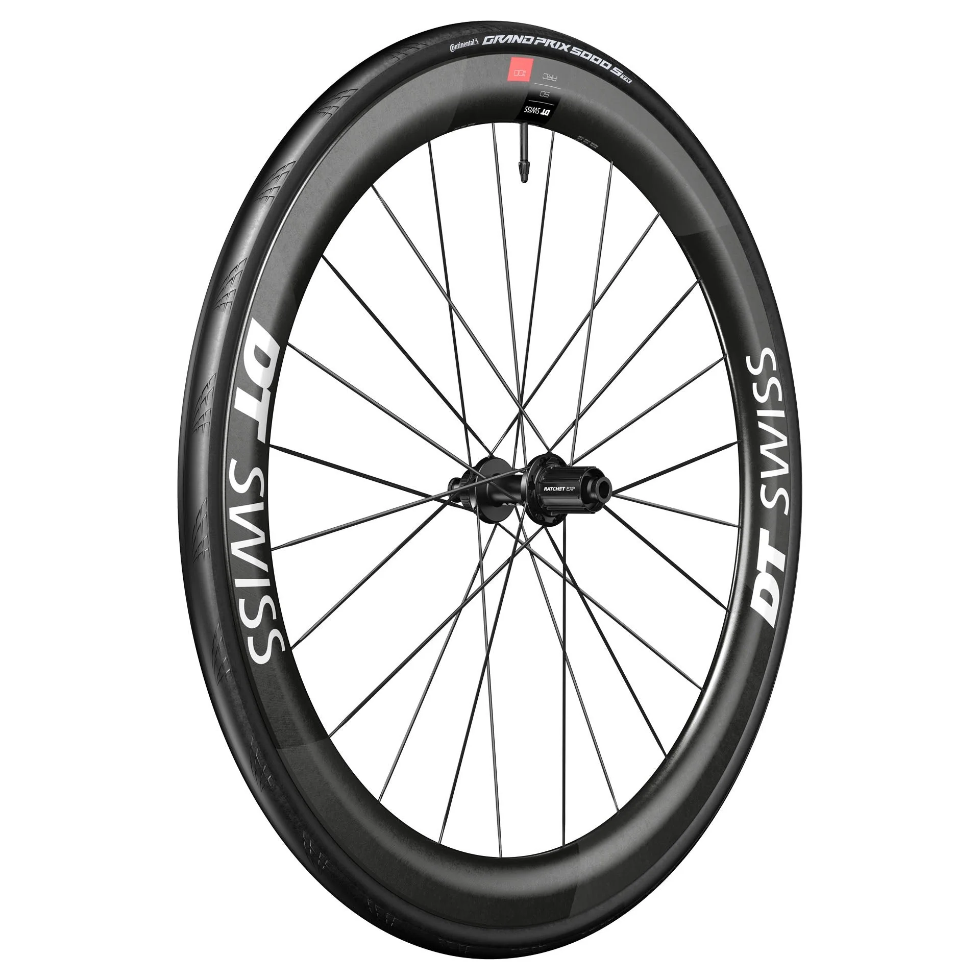 Laufradsatz DT SWISS ARC 1100 DICUT WTS SPO 50 DISC Tubeless Ready (Center Lock) - Image 2