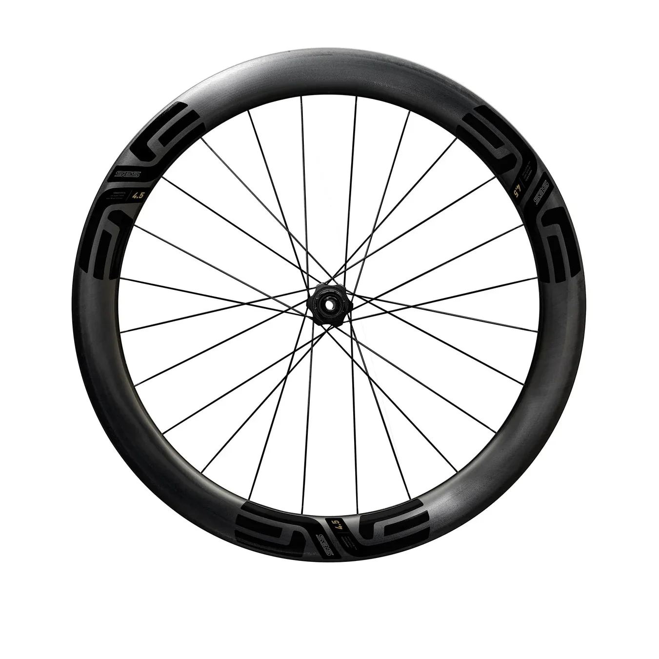 Laufradsatz ENVE SES 4.5 Tubeless Reday (Center Lock) Schwarz - Image 4