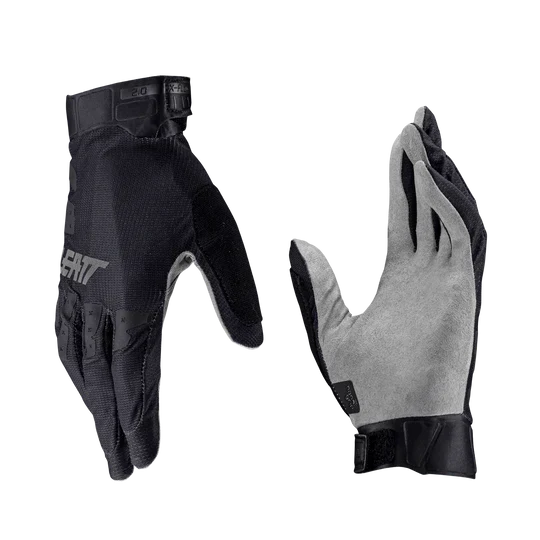 LEATT MTB 2.0 X-FLOW Stealth Handschuhe Schwarz/Grau