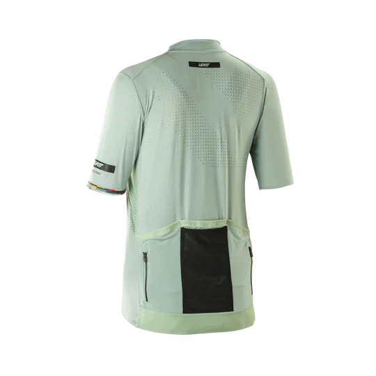 LEATT MTB ENDURANCE 5.0 CARGO Damen Kurzarm Trikot Grün - Image 2