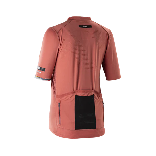 LEATT MTB ENDURANCE 5.0 CARGO Damen Kurzarm Trikot Rot - Image 2