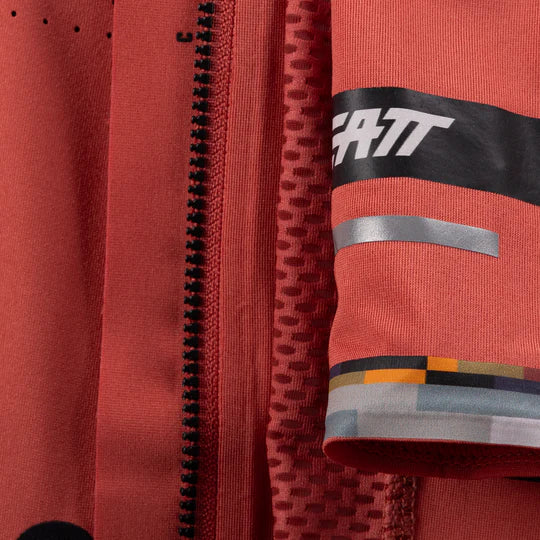 LEATT MTB ENDURANCE 5.0 CARGO Damen Kurzarm Trikot Rot - Image 3