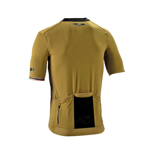 LEATT MTB ENDURANCE 5.0 CARGO Trikot Kurzarm Braun - Image 2