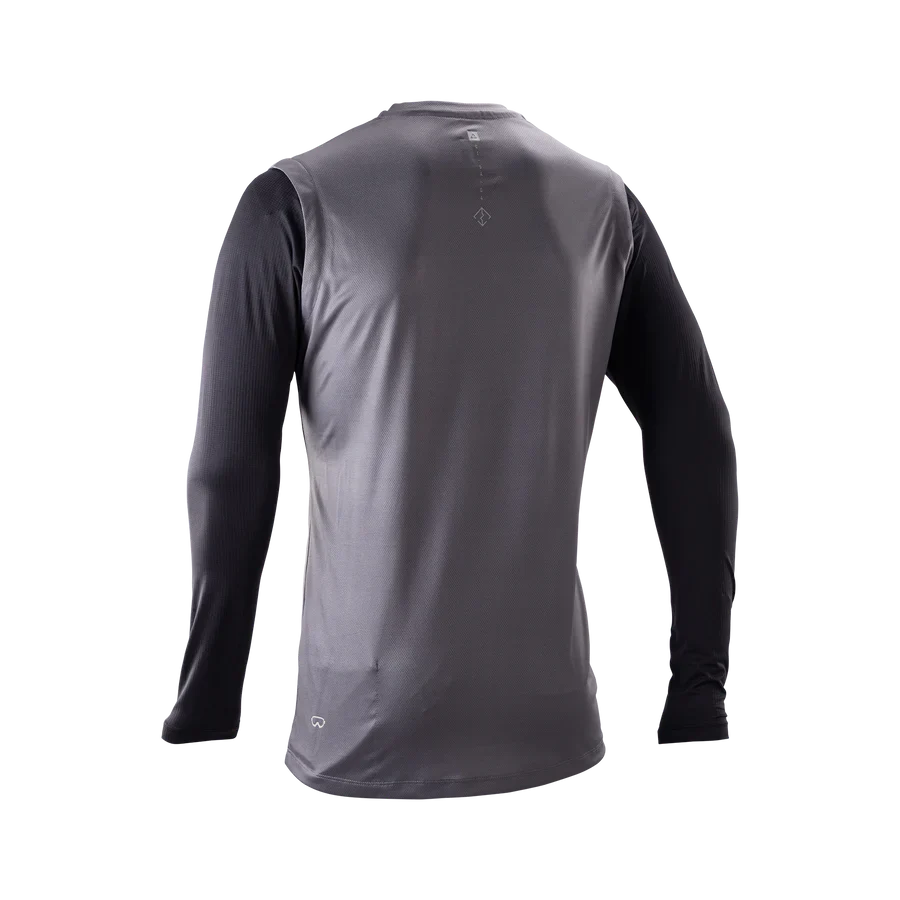 LEATT MTB GRAVITY 2.0 Langarmtrikot Schwarz/Grau - Image 2